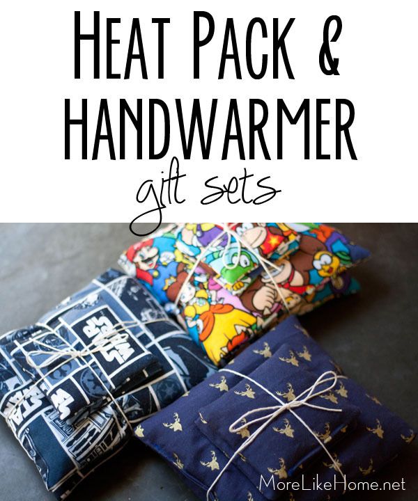 More Like Home Hand Warmers & Heat Pack Gift Set
